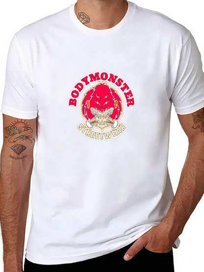 BodyMonster Streetwear Graphic Tee - Black