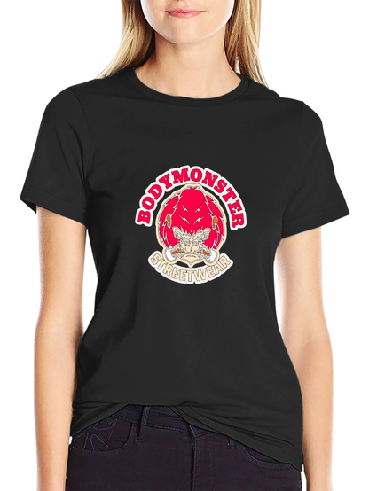 BodyMonster Streetwear Graphic Tee - Black