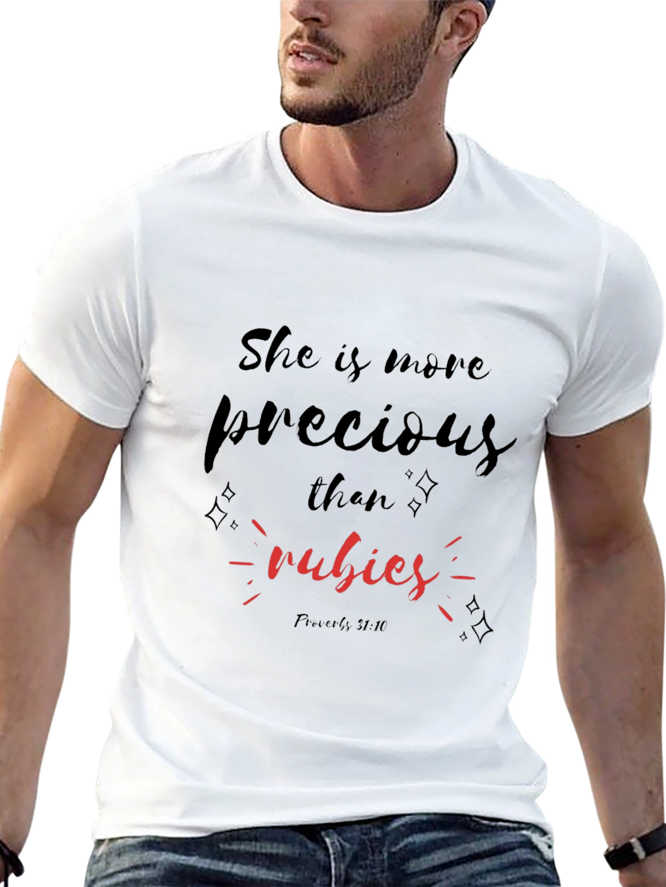 Precious Rubies Black T-Shirt