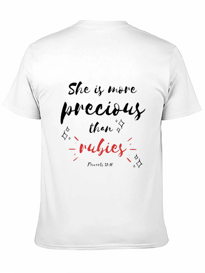 Precious Rubies Black T-Shirt