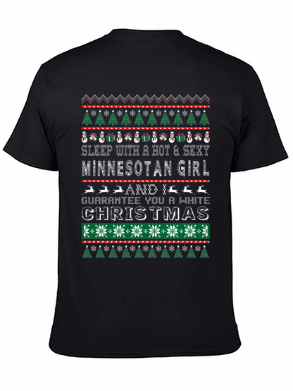 Minnesota Girl Christmas Graphic Tee