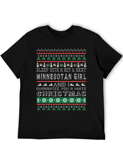 Minnesota Girl Christmas Graphic Tee