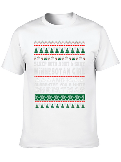 Minnesota Girl Christmas Graphic Tee