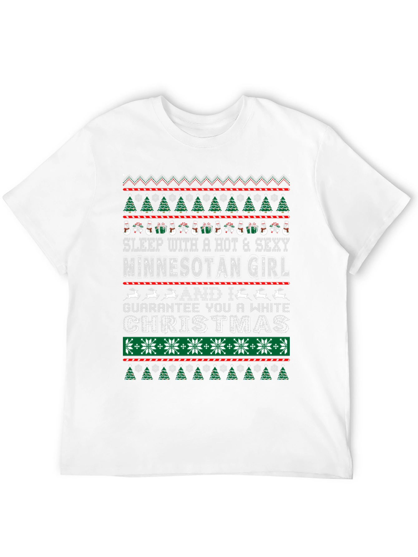 Minnesota Girl Christmas Graphic Tee