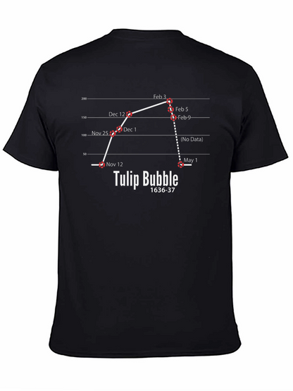 Tulip Bubble 1636-37 Graphic T-Shirt