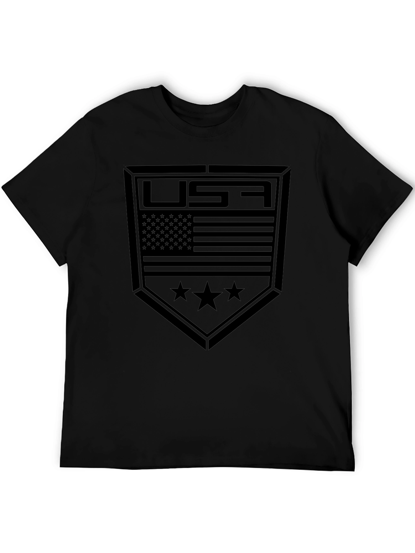 USA American Flag Graphic T-Shirt