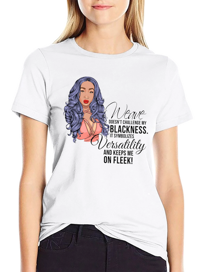 Weave On Fleek Graphic Tee