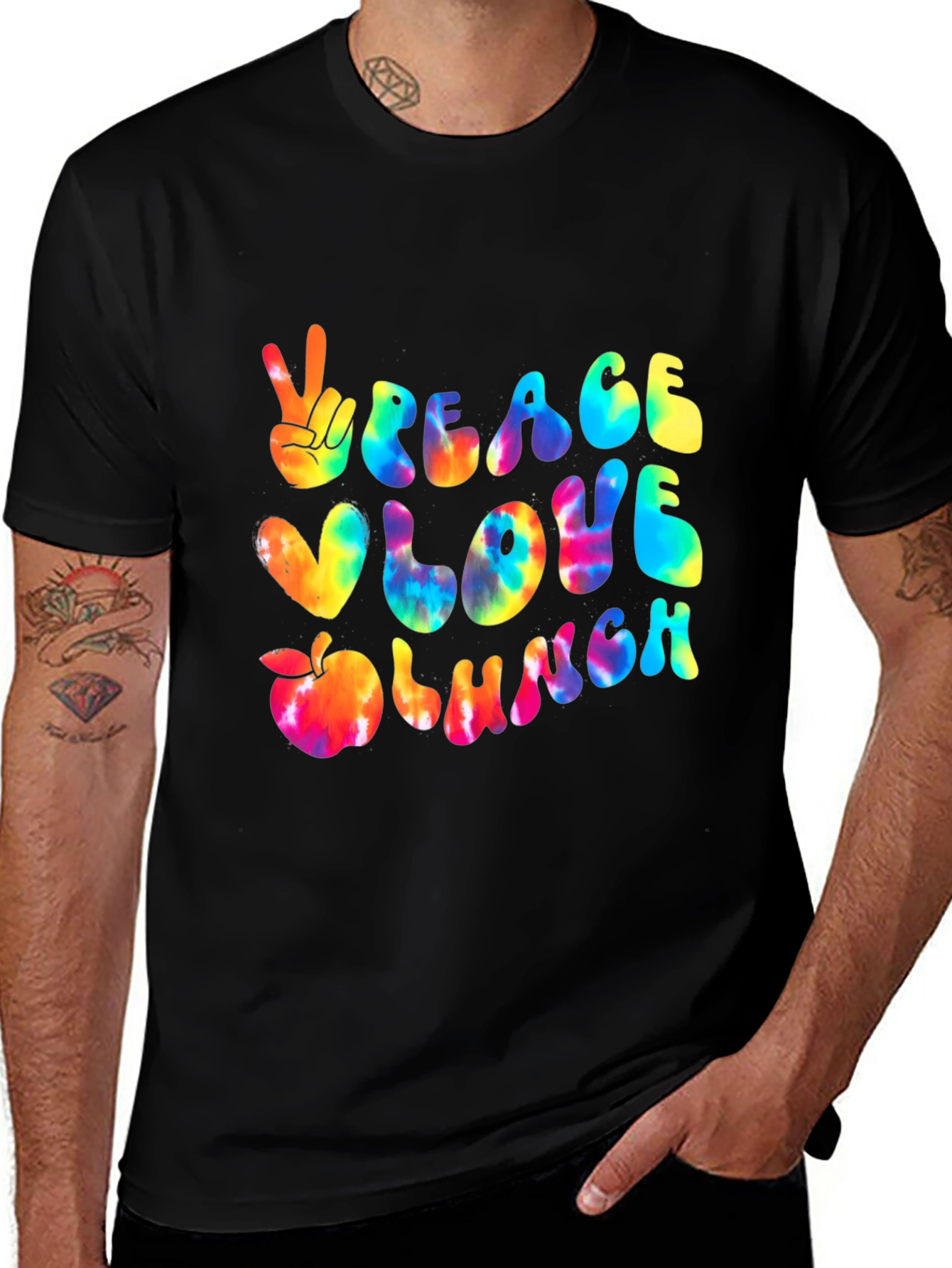 Peace Love Lunch T-Shirt