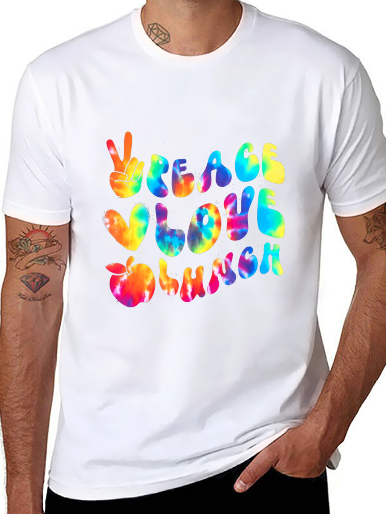 Peace Love Lunch T-Shirt