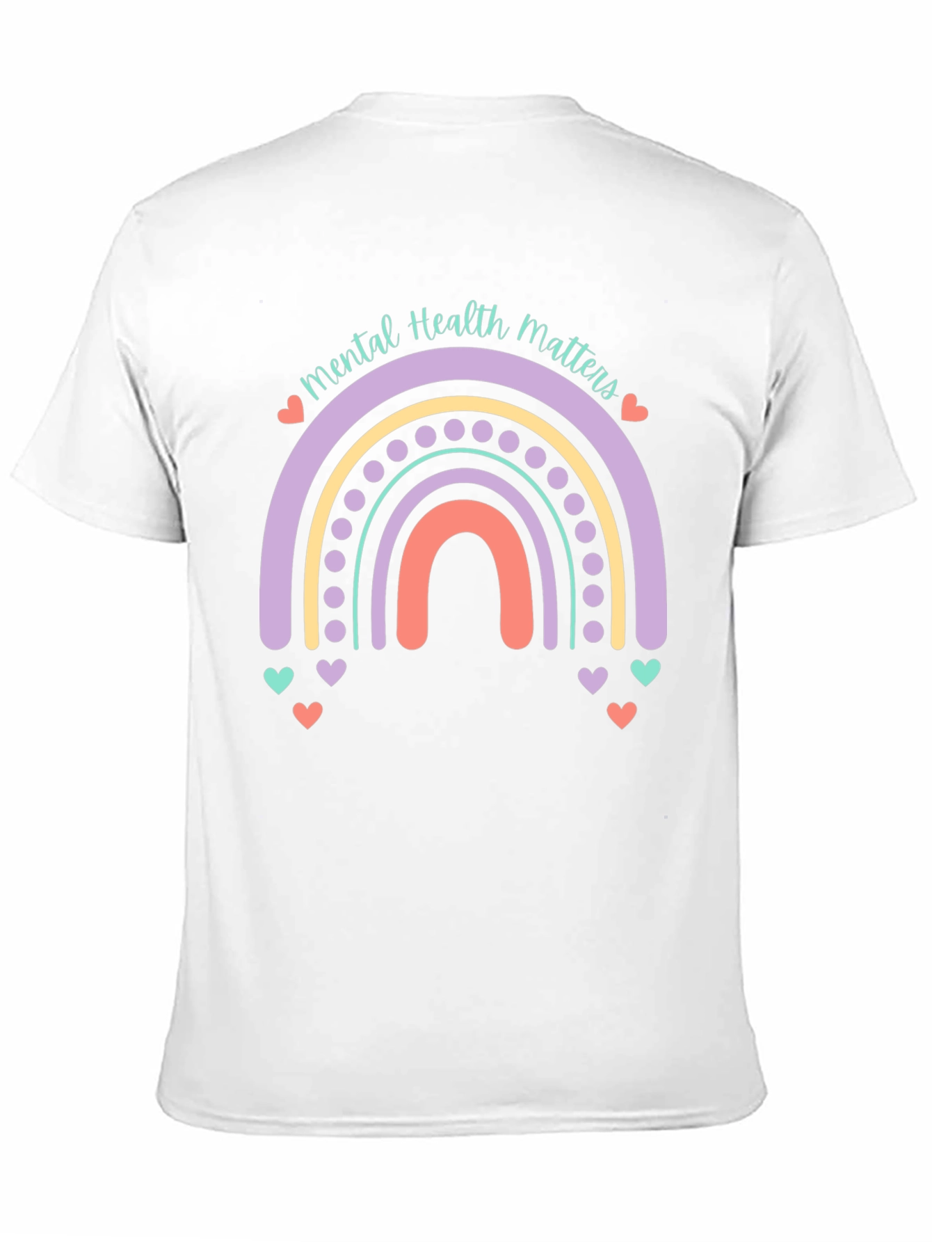 Mental Health Matters Rainbow Graphic Tee