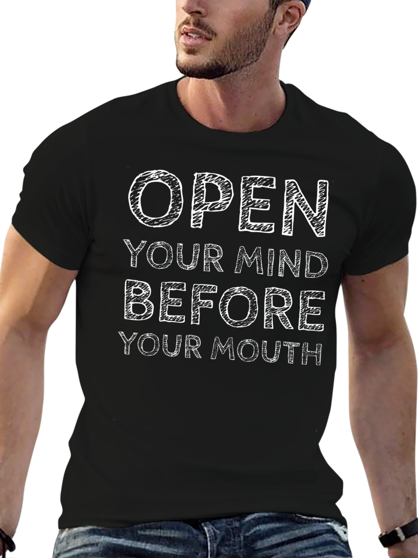 Open Your Mind Graphic Tee