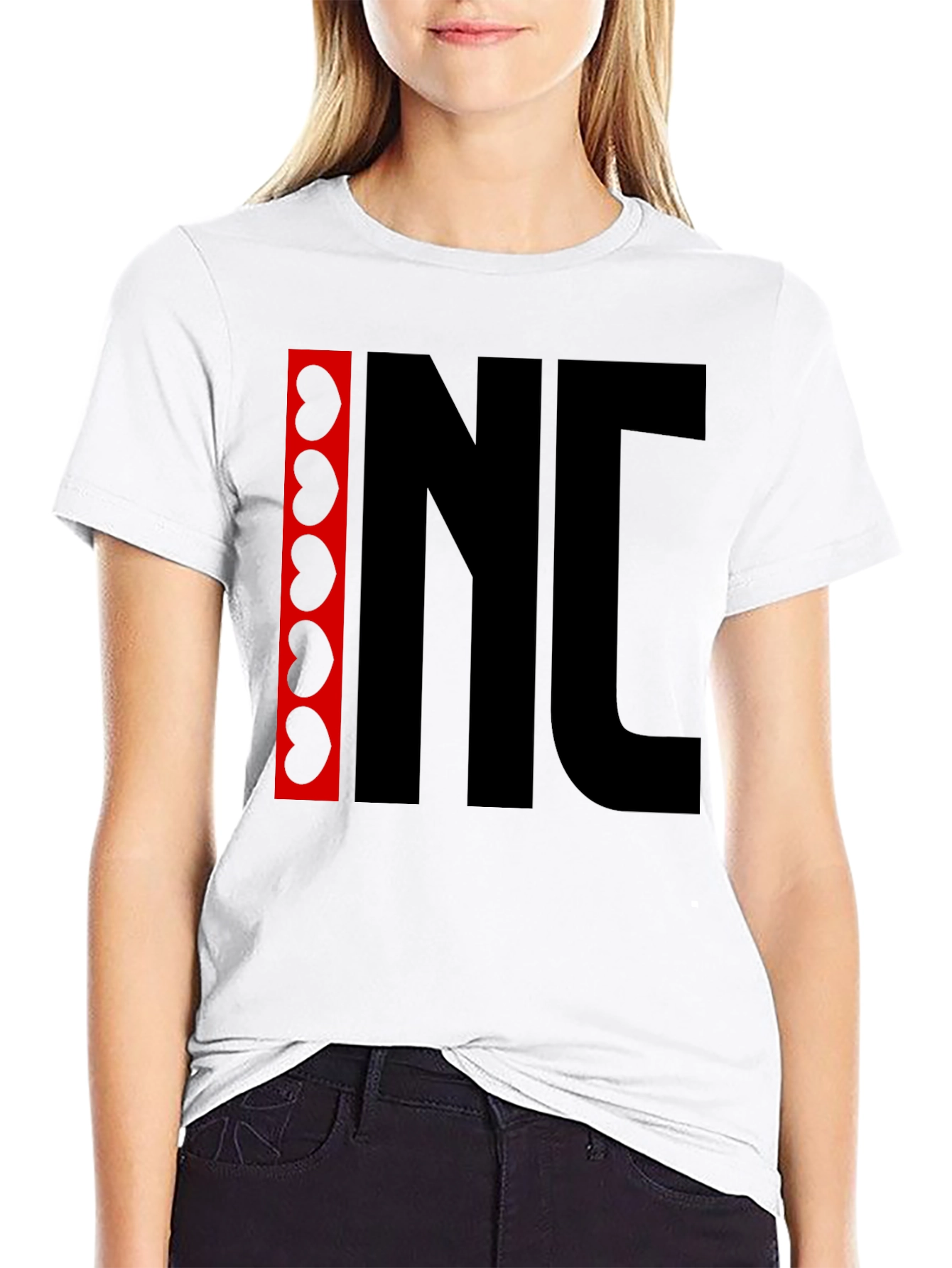 Novelty Graphic Print T-Shirt - Red Kidney Beans