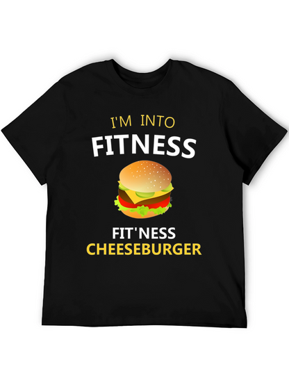 Fitness Cheeseburger Graphic Tee
