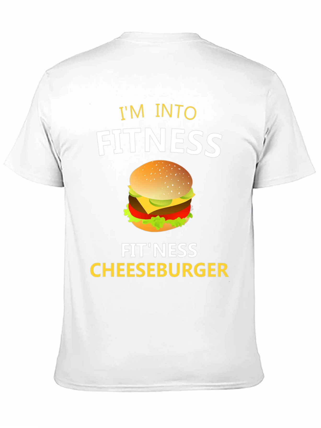 Fitness Cheeseburger Graphic Tee
