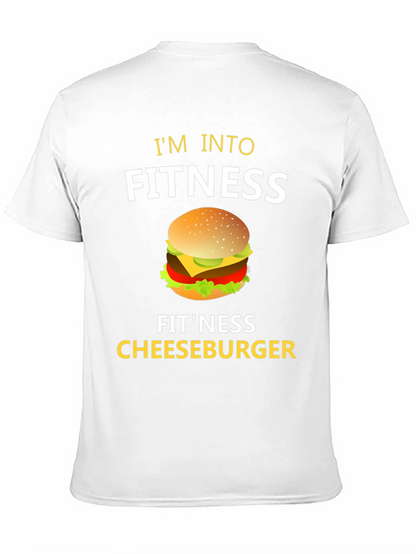 Fitness Cheeseburger Graphic Tee