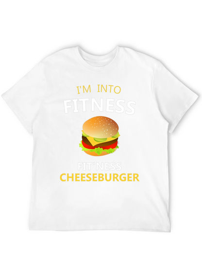 Fitness Cheeseburger Graphic Tee