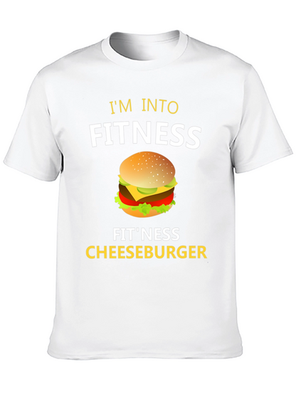 Fitness Cheeseburger Graphic Tee