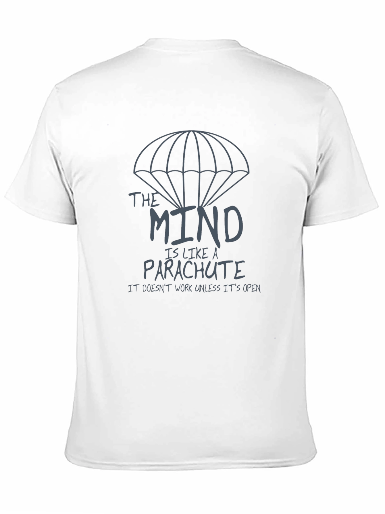Open Mind Parachute Graphic T-Shirt
