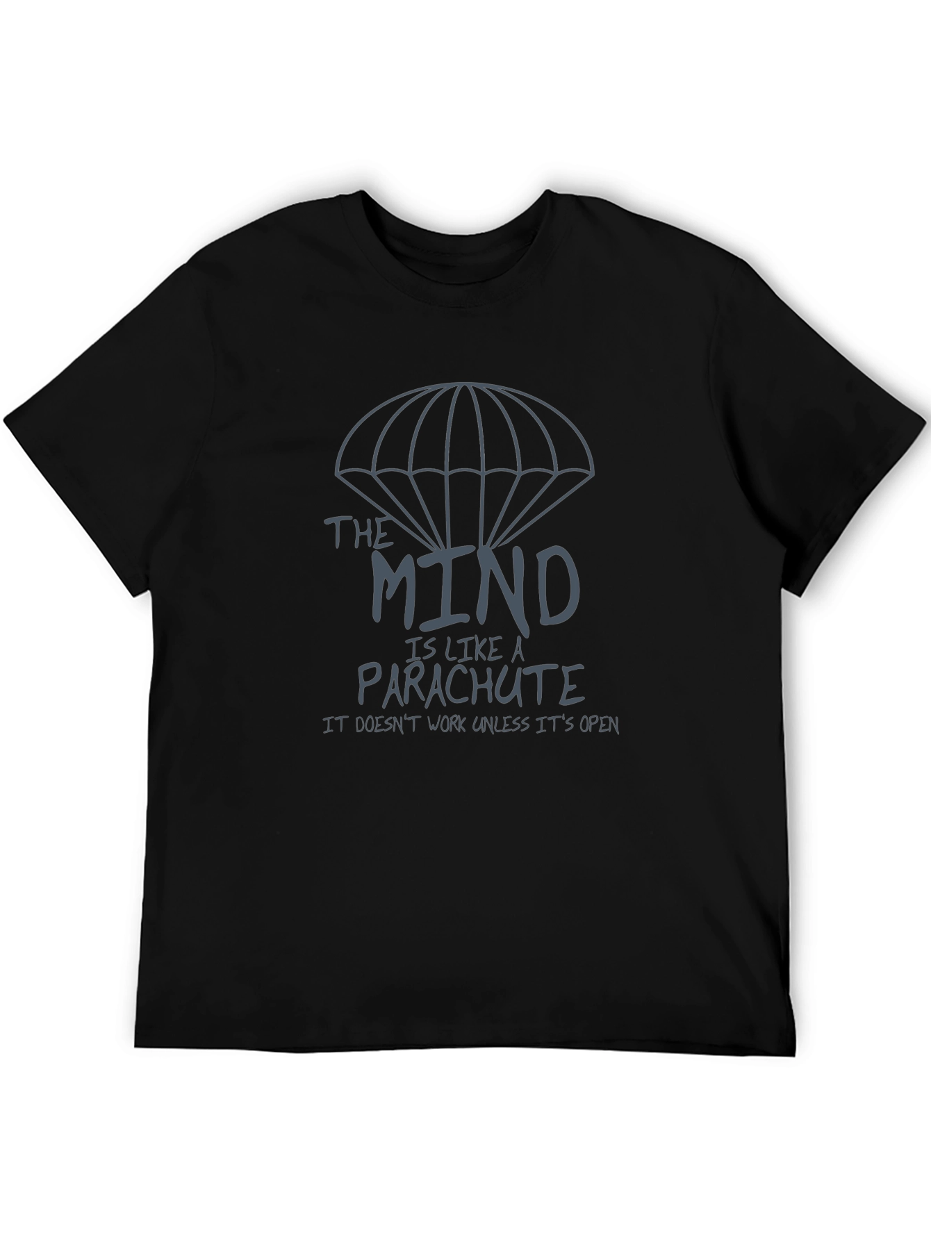 Open Mind Parachute Graphic T-Shirt