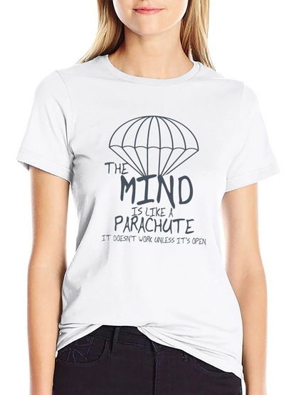 Open Mind Parachute Graphic T-Shirt