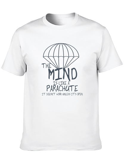 Open Mind Parachute Graphic T-Shirt