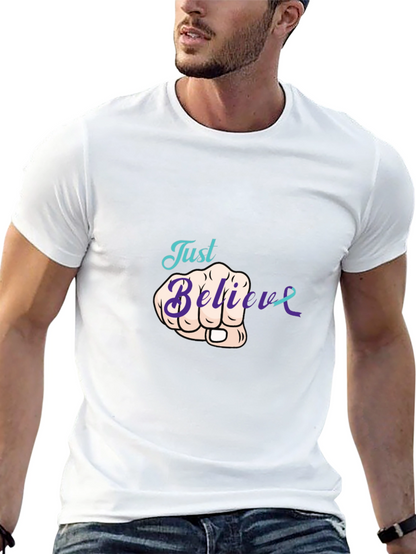 Believe T-Shirt - Awareness Ribbon Tee