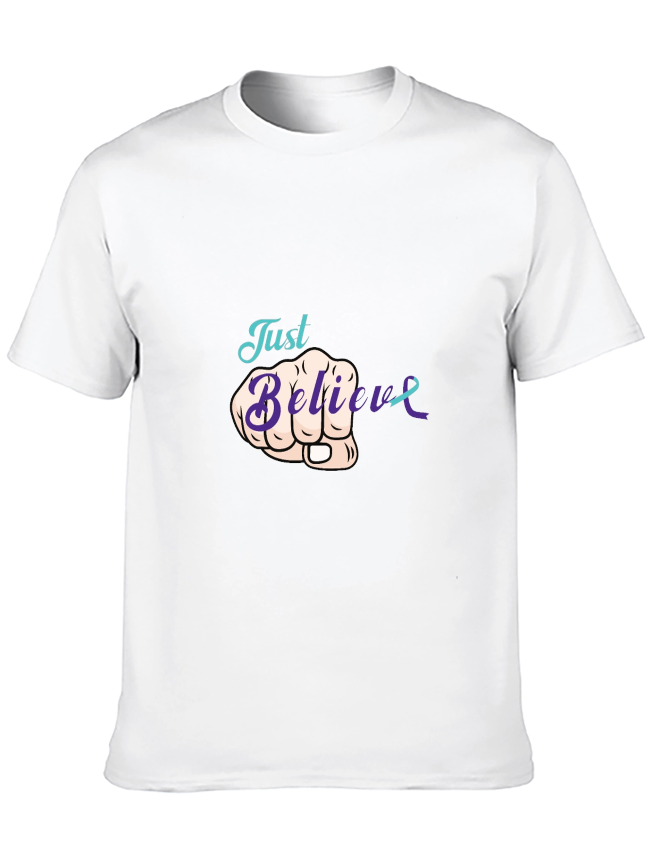 Believe T-Shirt - Awareness Ribbon Tee