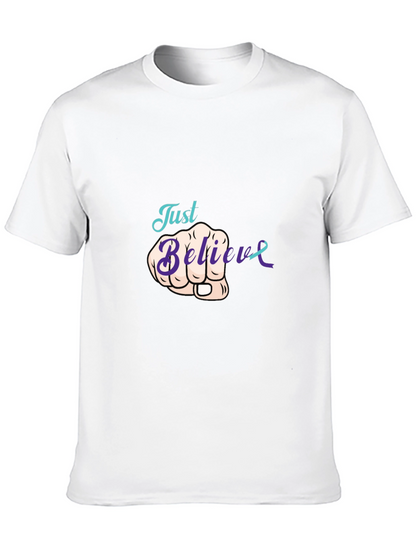 Believe T-Shirt - Awareness Ribbon Tee