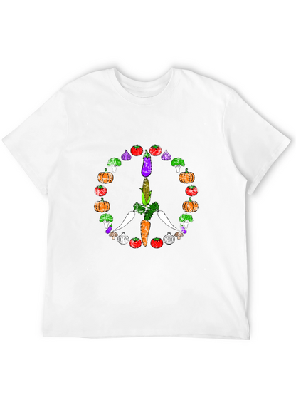Vegan Peace Sign T-Shirt