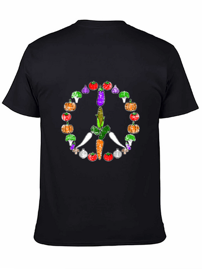 Vegan Peace Sign T-Shirt