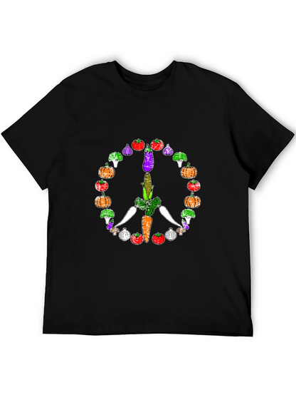 Vegan Peace Sign T-Shirt