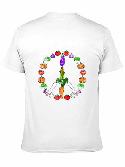 Vegan Peace Sign T-Shirt