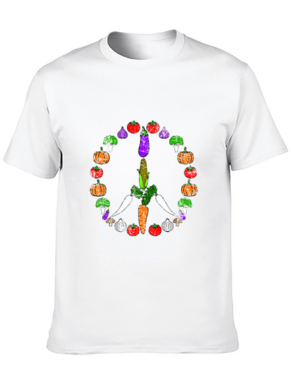 Vegan Peace Sign T-Shirt