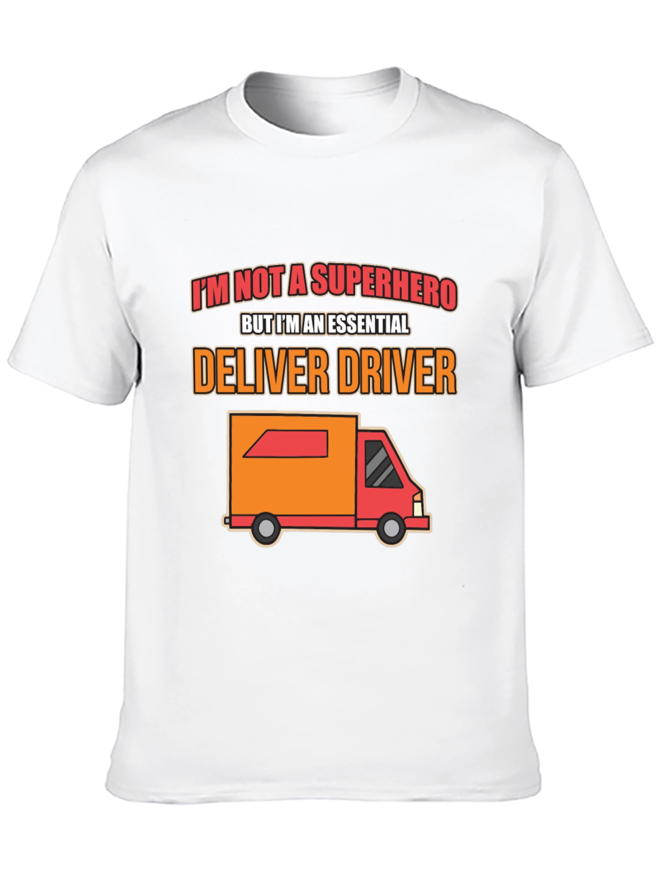 Essential Delivery Driver T-Shirt - Superhero Alternative