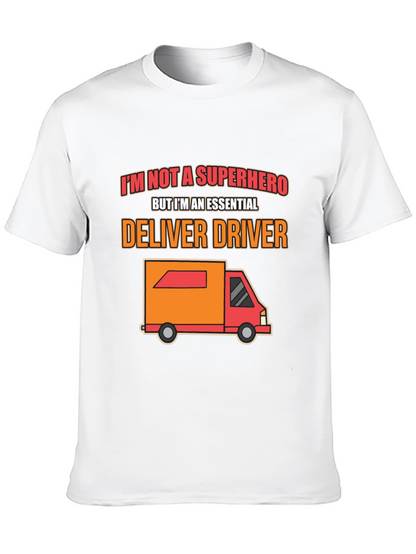 Essential Delivery Driver T-Shirt - Superhero Alternative