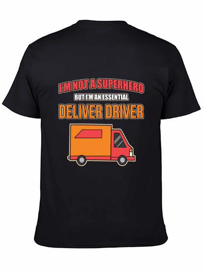 Essential Delivery Driver T-Shirt - Superhero Alternative