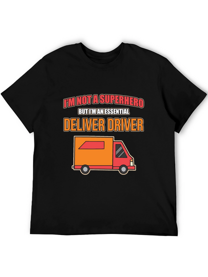 Essential Delivery Driver T-Shirt - Superhero Alternative