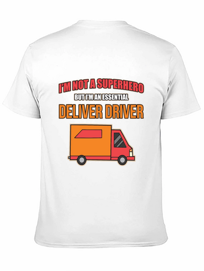 Essential Delivery Driver T-Shirt - Superhero Alternative