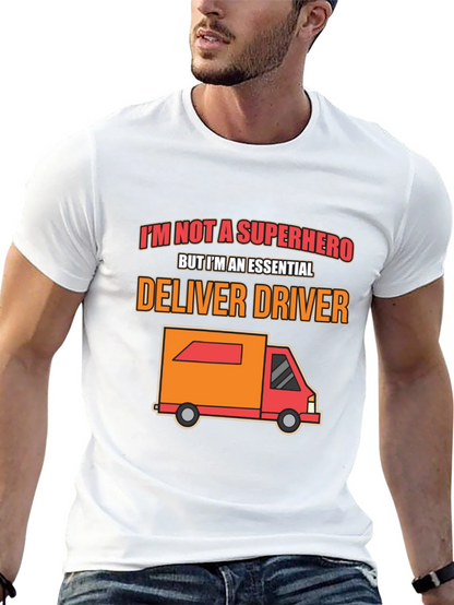Essential Delivery Driver T-Shirt - Superhero Alternative