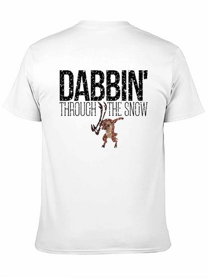 Dabbin Through the Snow Graphic Tee - Black
