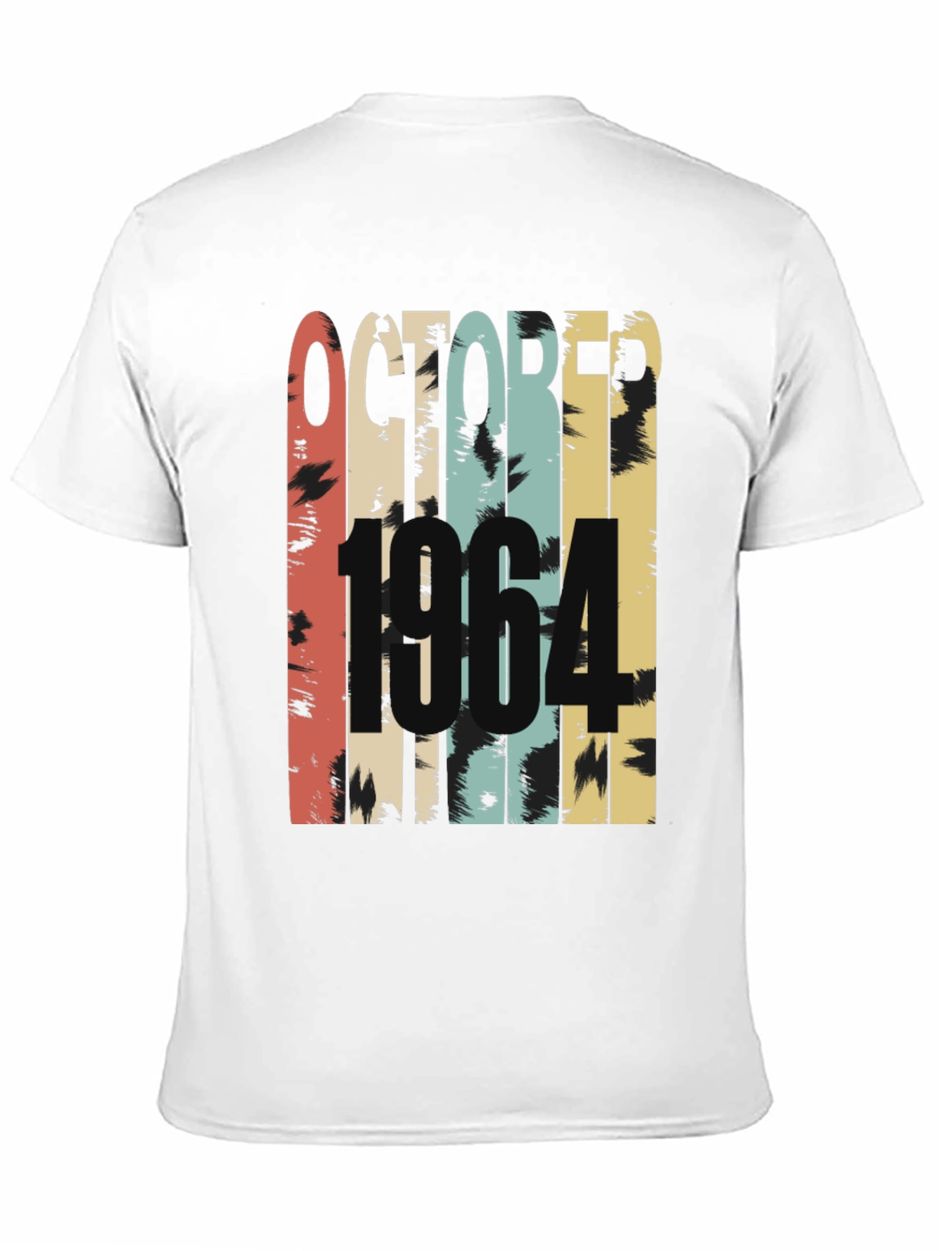 October 1964 Retro Birthday T-Shirt