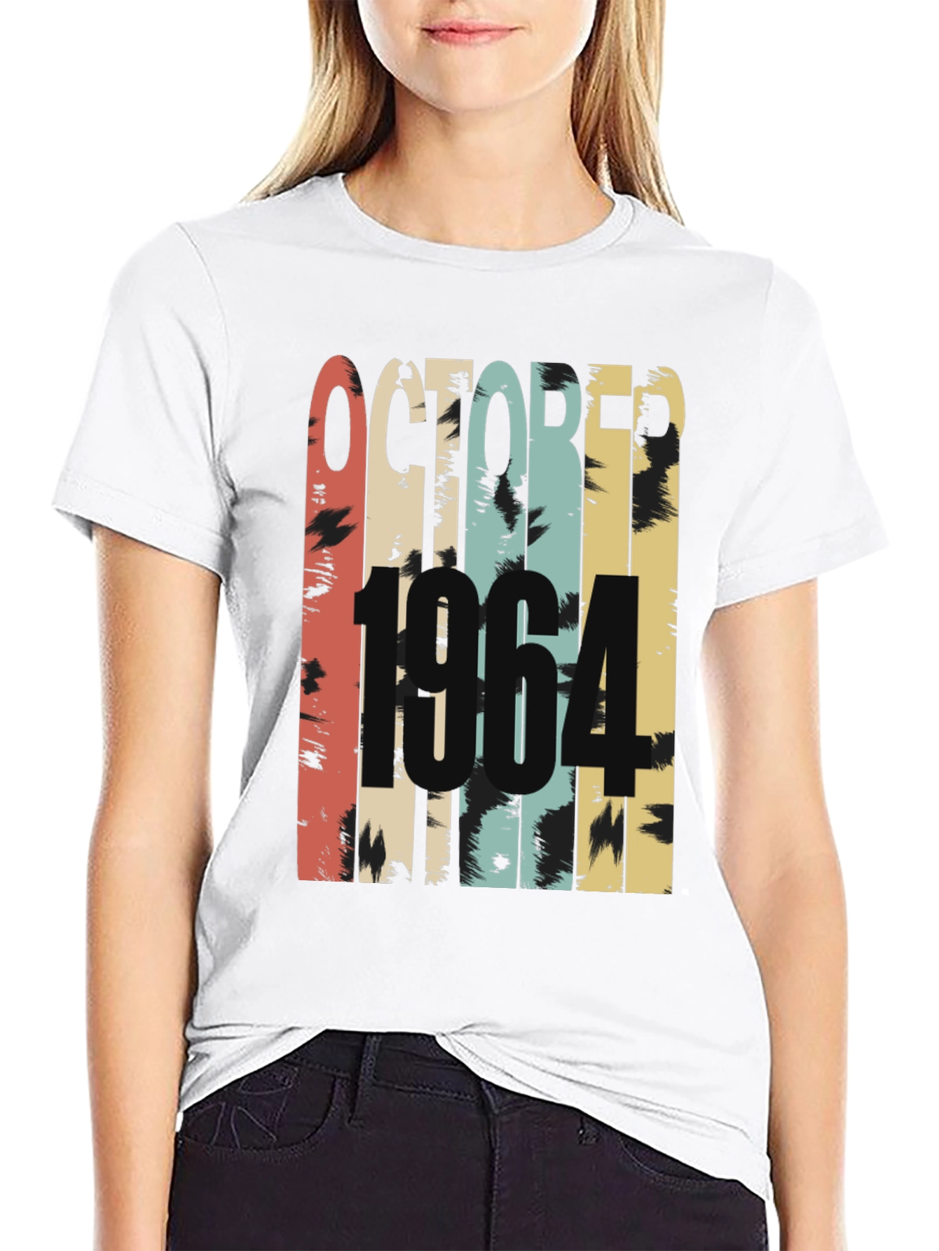 October 1964 Retro Birthday T-Shirt