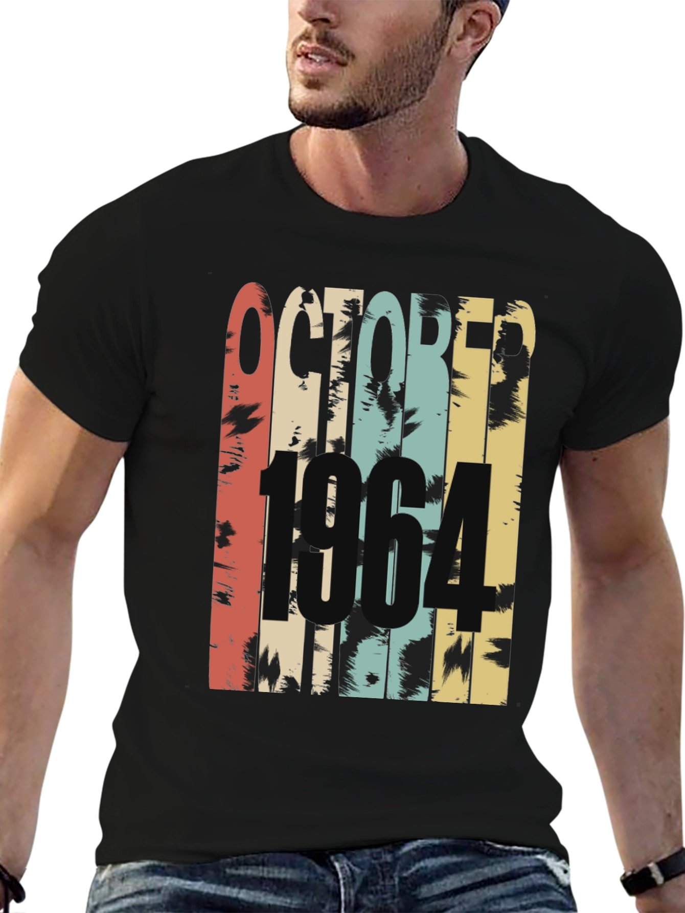 October 1964 Retro Birthday T-Shirt