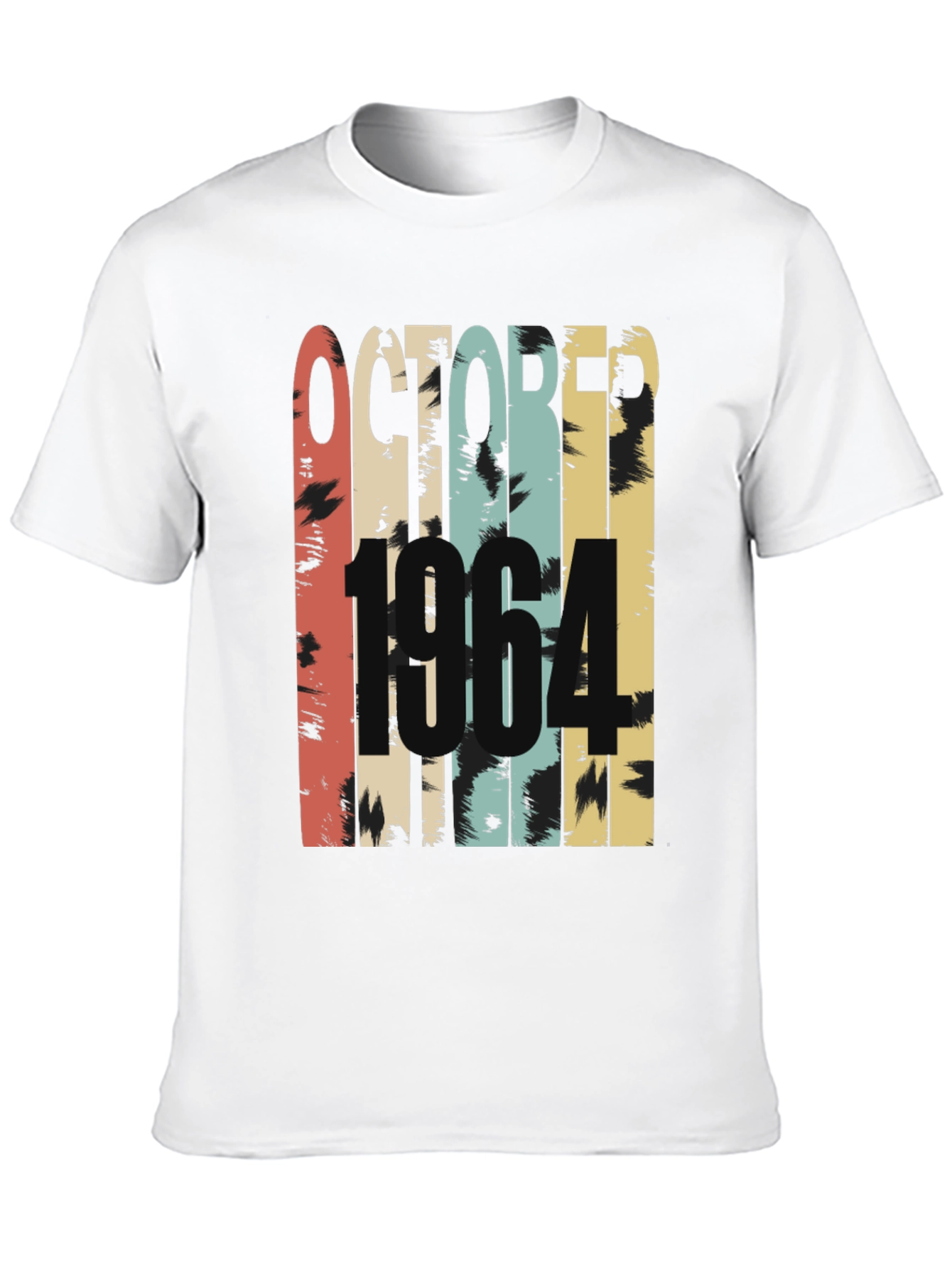 October 1964 Retro Birthday T-Shirt