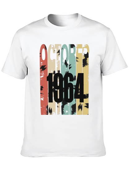 October 1964 Retro Birthday T-Shirt