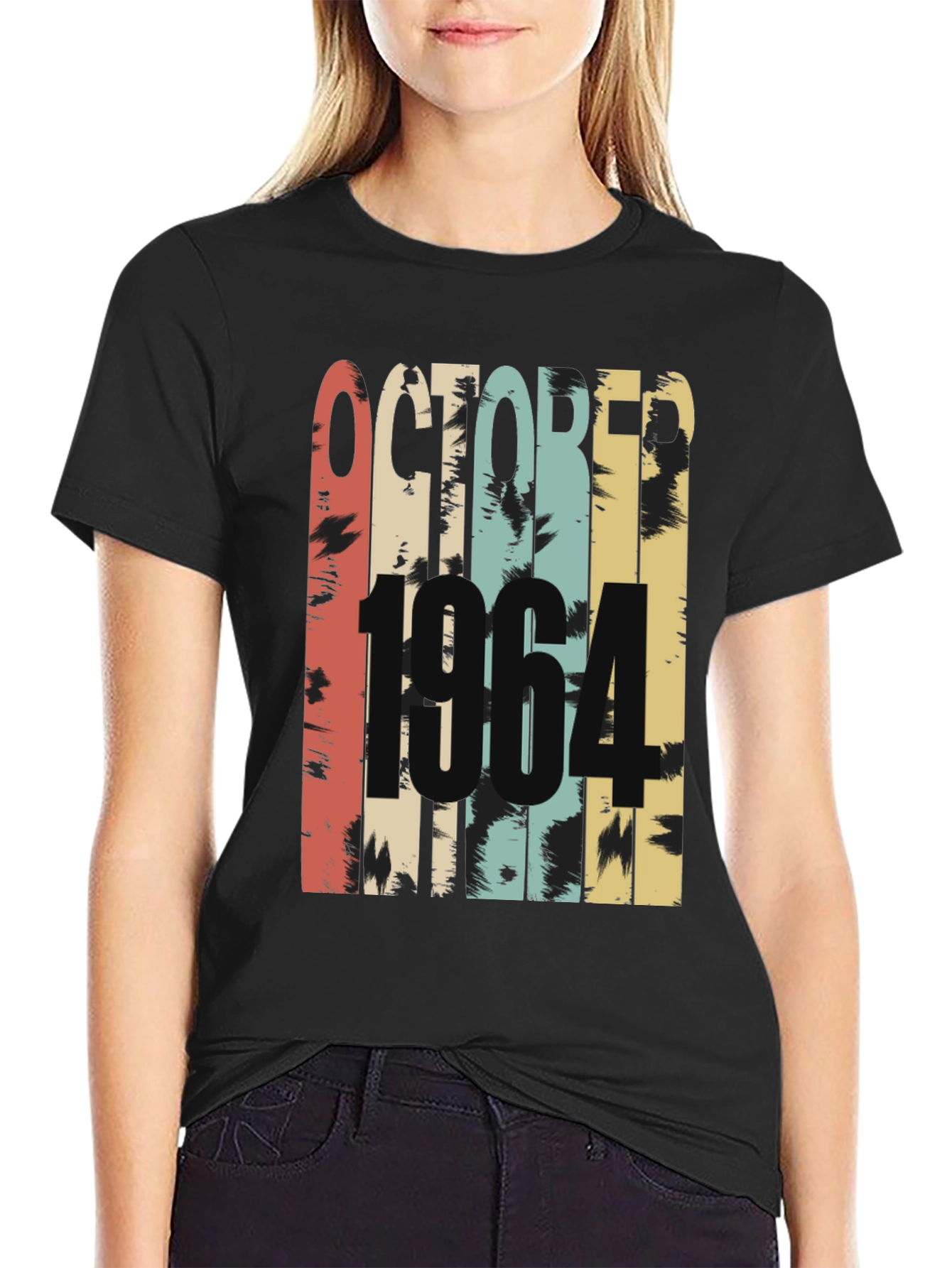 October 1964 Retro Birthday T-Shirt