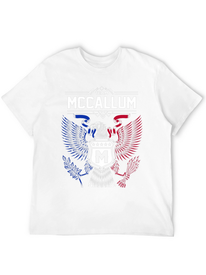 Team McCallum Eagle Crest Graphic T-Shirt