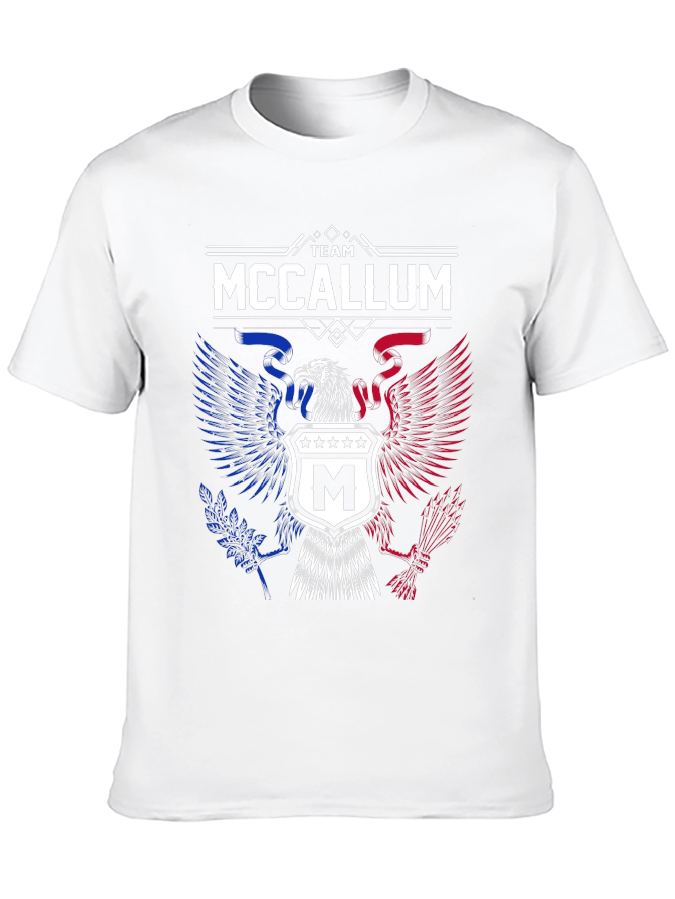 Team McCallum Eagle Crest Graphic T-Shirt