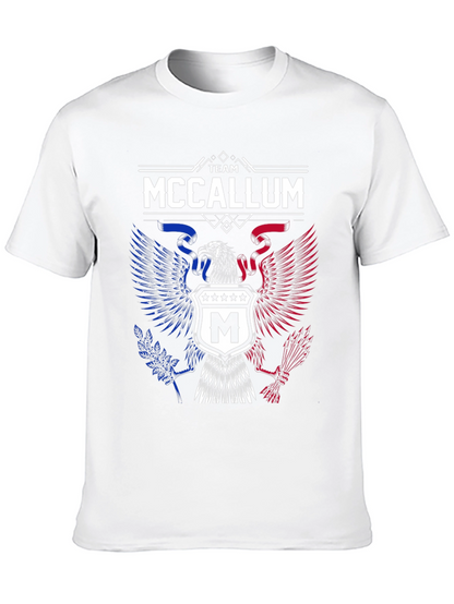 Team McCallum Eagle Crest Graphic T-Shirt