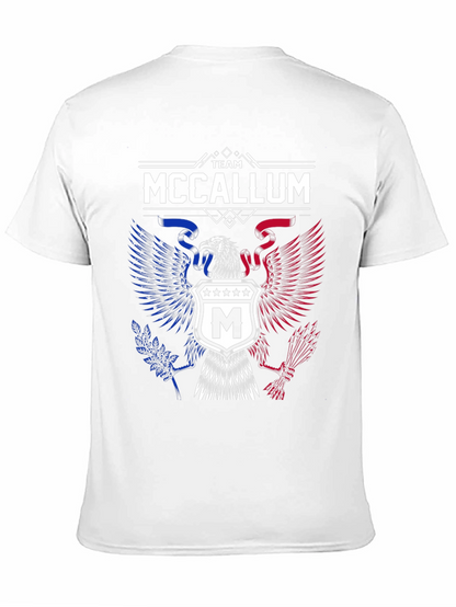 Team McCallum Eagle Crest Graphic T-Shirt